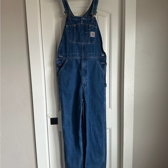 Carhartt Other - Carhartt Dark Blue Cotton Overalls